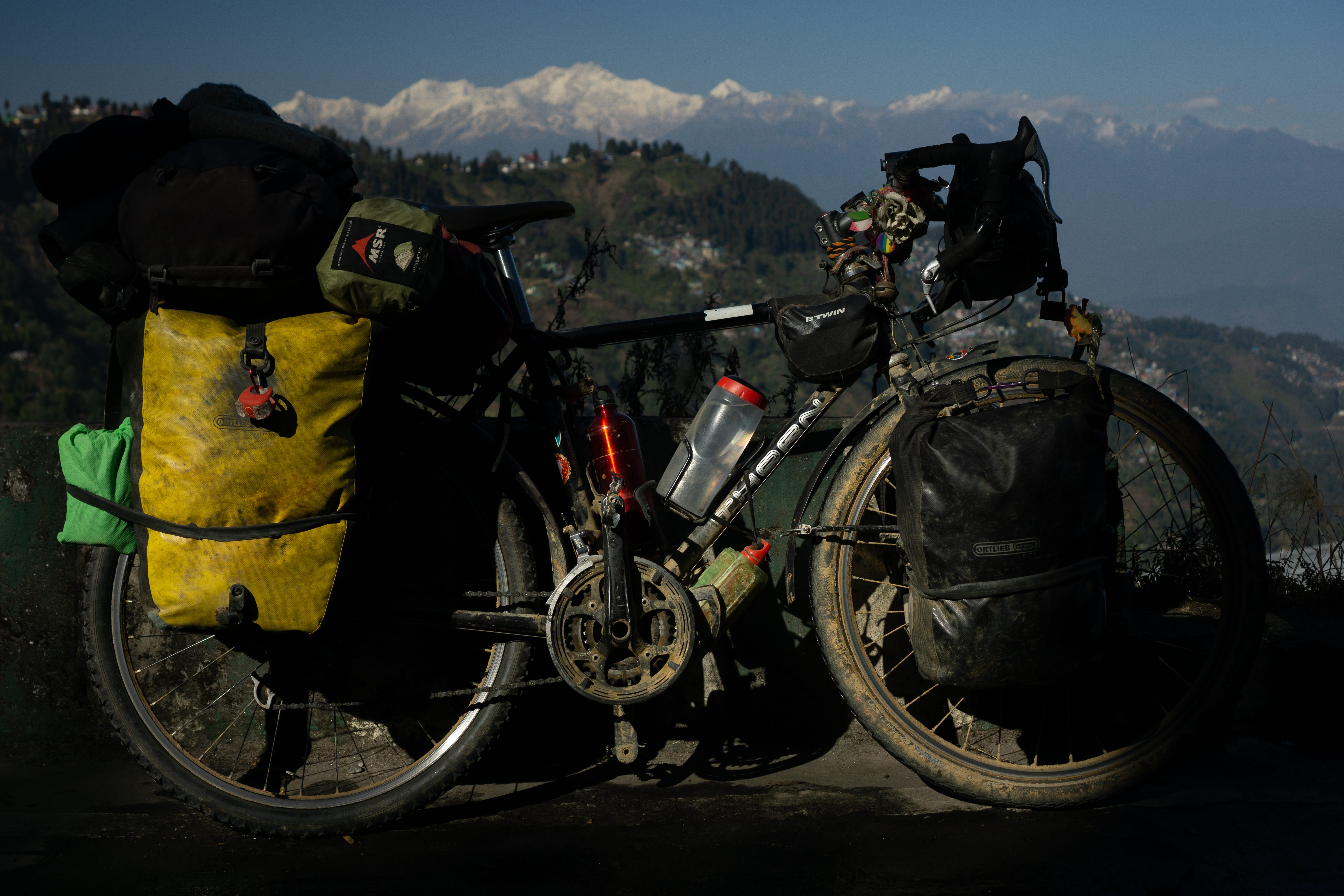 long distance bicycle touring