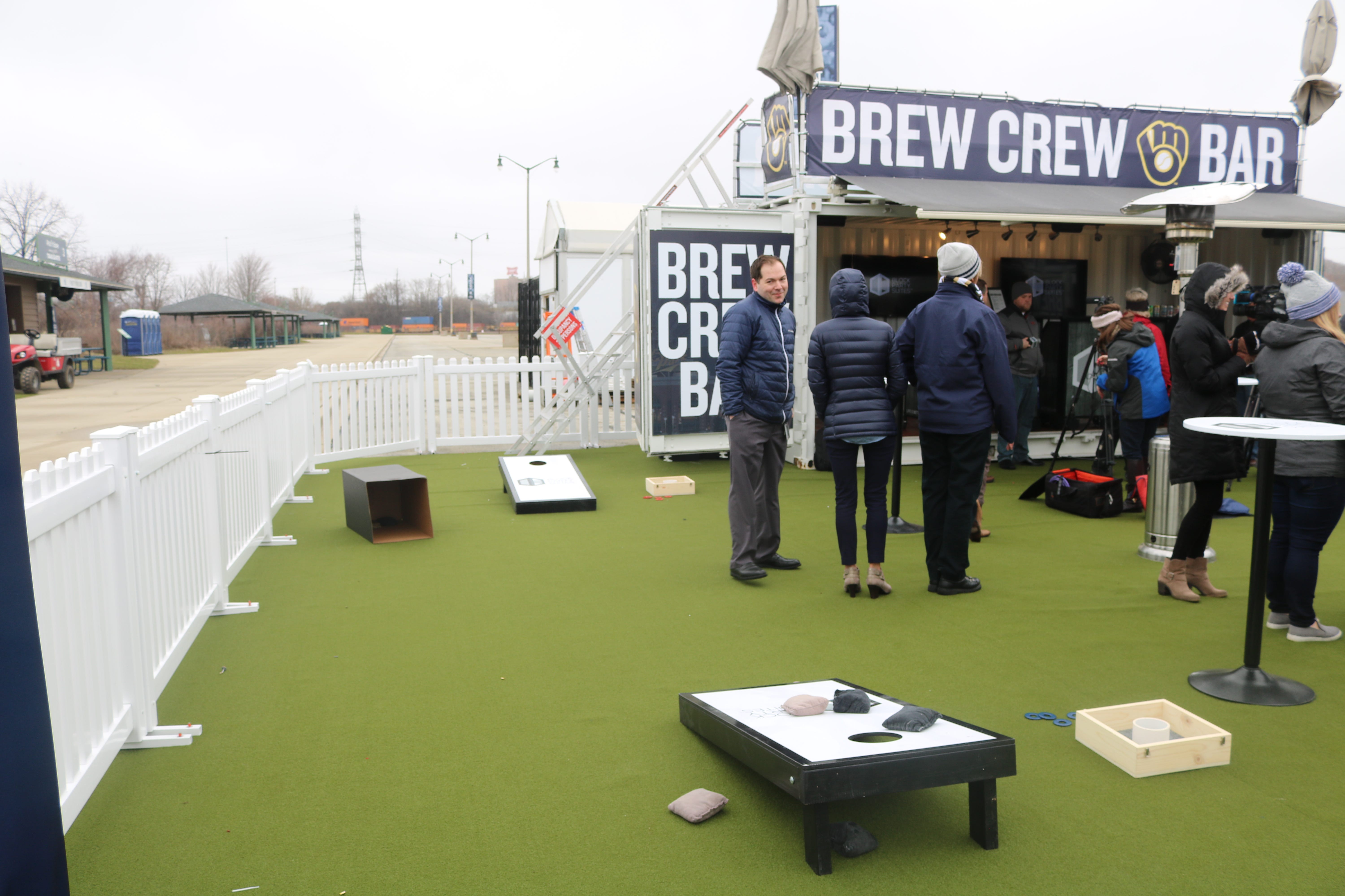 Brewers Unveil “Brew Crew Bar”. Tailgating is a pregame ritual for