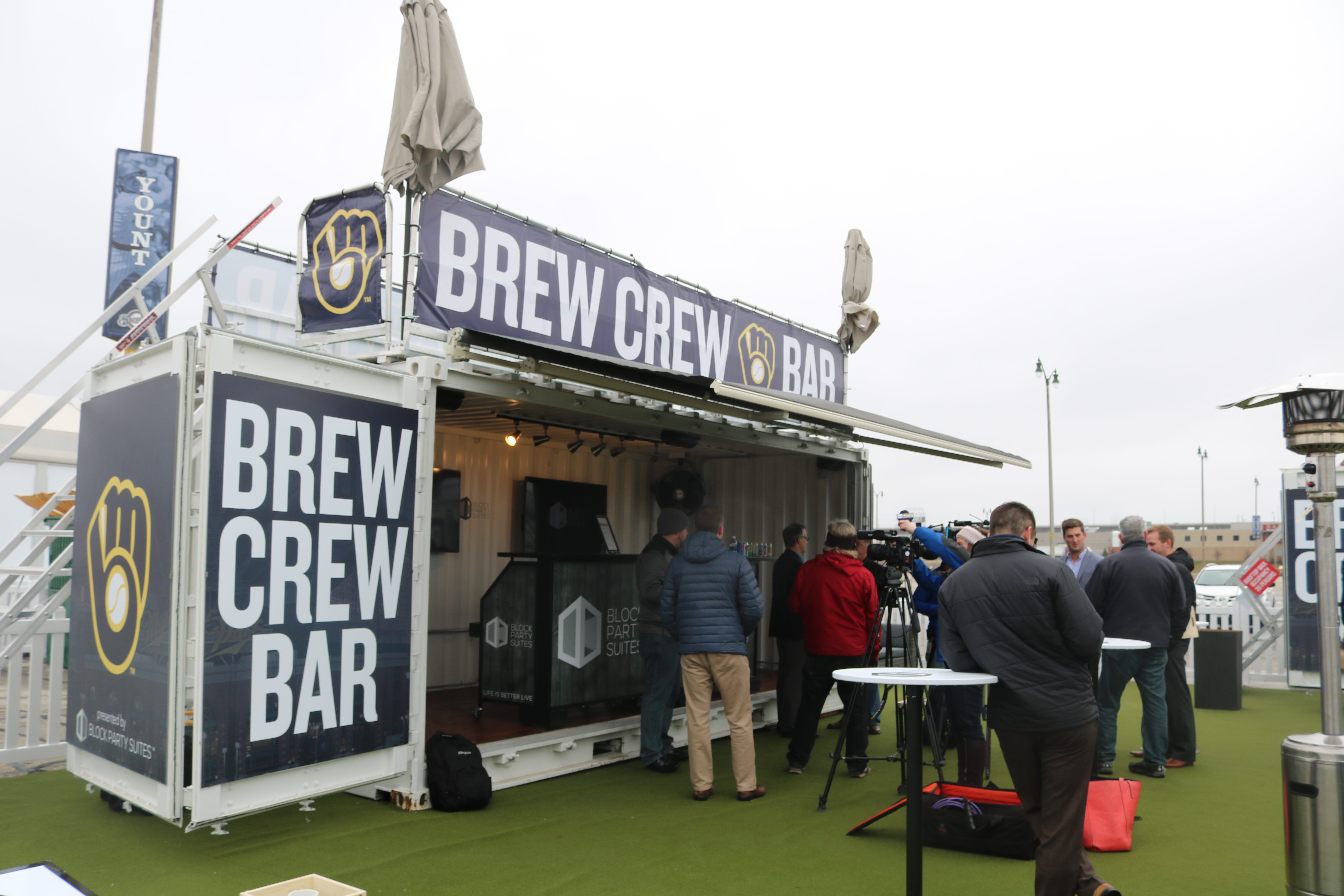 Brewers Unveil “Brew Crew Bar”. Tailgating is a pregame ritual for