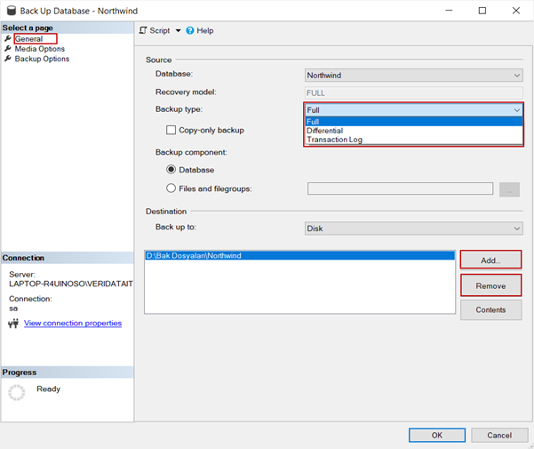 SQL Server BackupRestore İşlemleri by Harun Erdinç Machine Learning Turkiye Medium