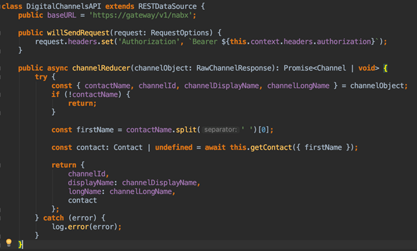NAB-X: a microservice-like approach in the application experience space ...