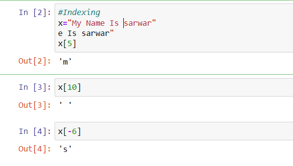 DATATYPES :. String :- a sequence of characters. | by Sarwarshaikh | Medium