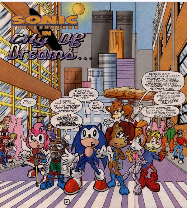 Sonic The Hedgehog Archie Comics Ymmv Tv Tropes
