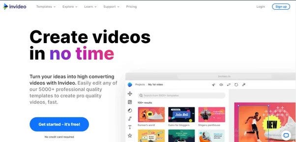 Make money on Fiverr with no skill using Invideo and Canva