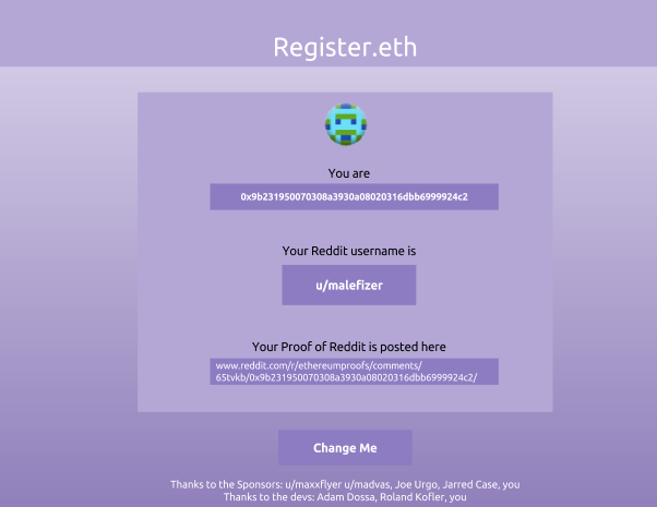 ethereum register