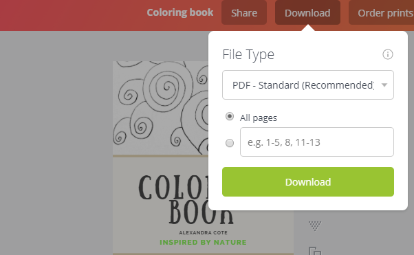 Download Create Your Own Coloring Book With Canva By Alexandra Cote Medium