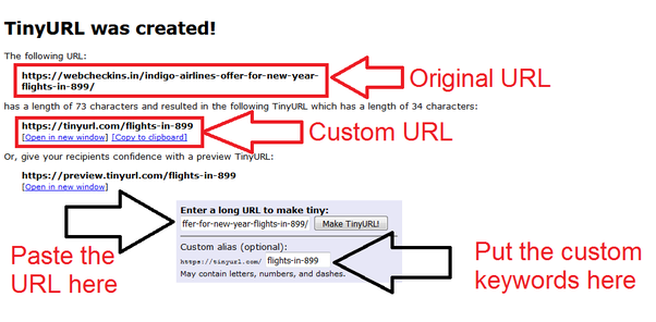 How can one rename a url as a short and relevant link name by ravi 