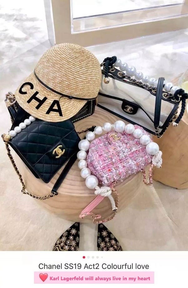 chanel summer bag