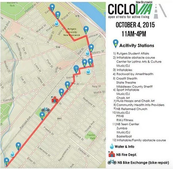 New Brunswick Ciclovia Opens Streets to Everything But Cars by Yiyi