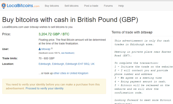 How To Buy Bitcoin On Localbitcoins Detailed Guide - 
