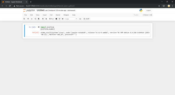 Using Python and R in Jupyter Notebook in Google Cloud Platform (GCP ...