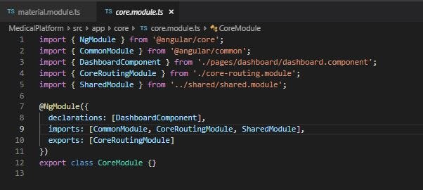Modular Architecture of SPA on Angular 8 and GitSubmodule, as first ...