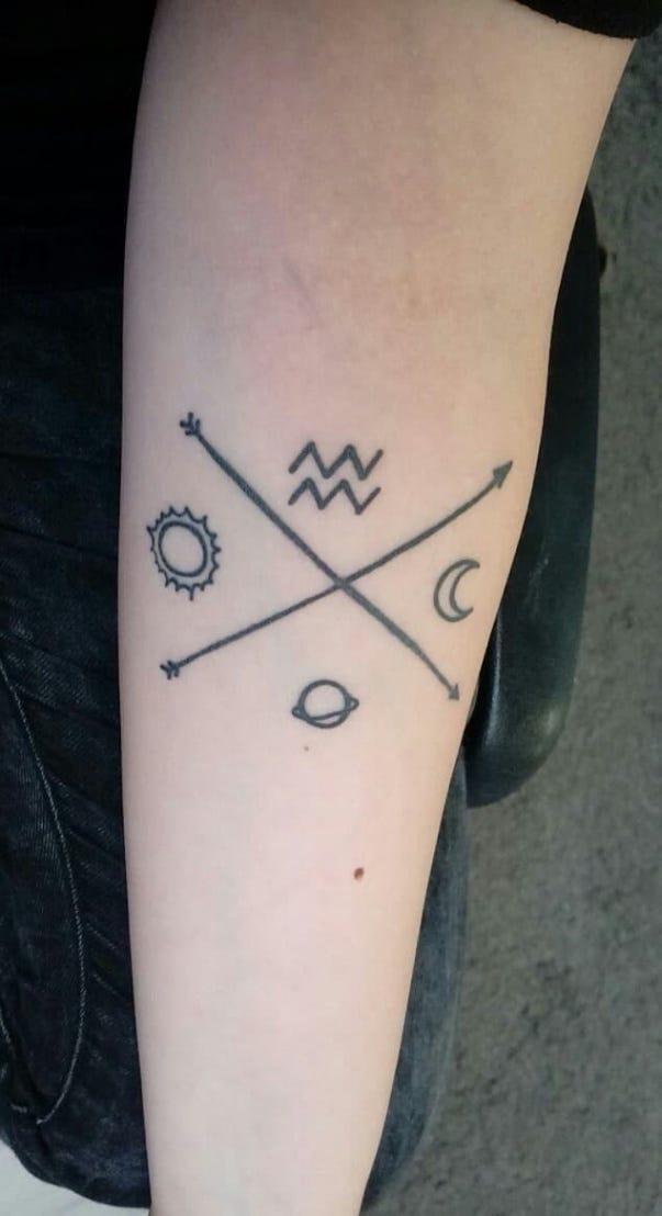 Is Sun Moon And Saturn Tattoo Still Relevant Sun Moon And Saturn Tattoo By Khatarine Medium