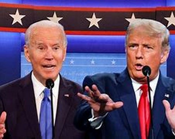 Biden v Trump