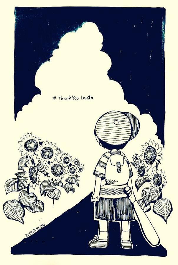 Thank You Iwata By Sara Clemens Videodame Thank You Iwata By Sara Clemens Videodame