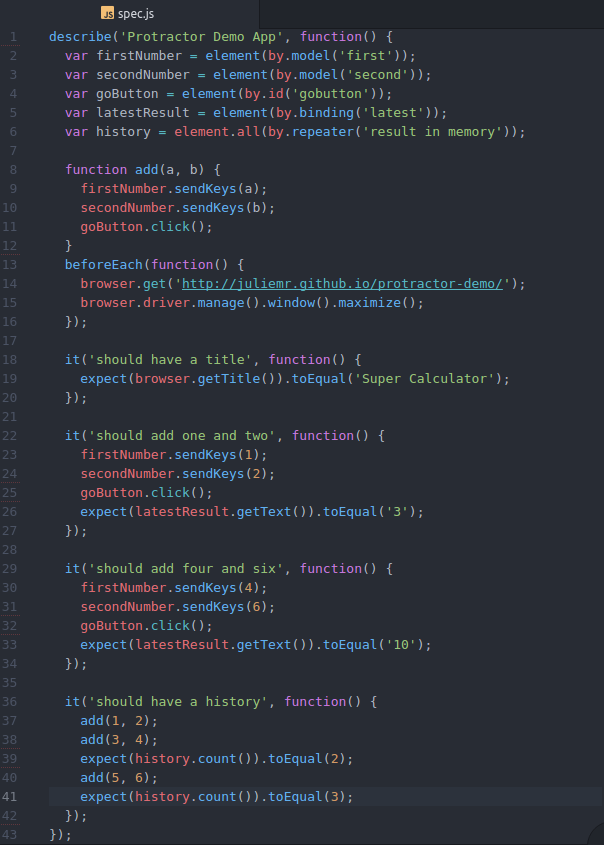 Primeiros passos para testes endtoend com Protractor by Luiza