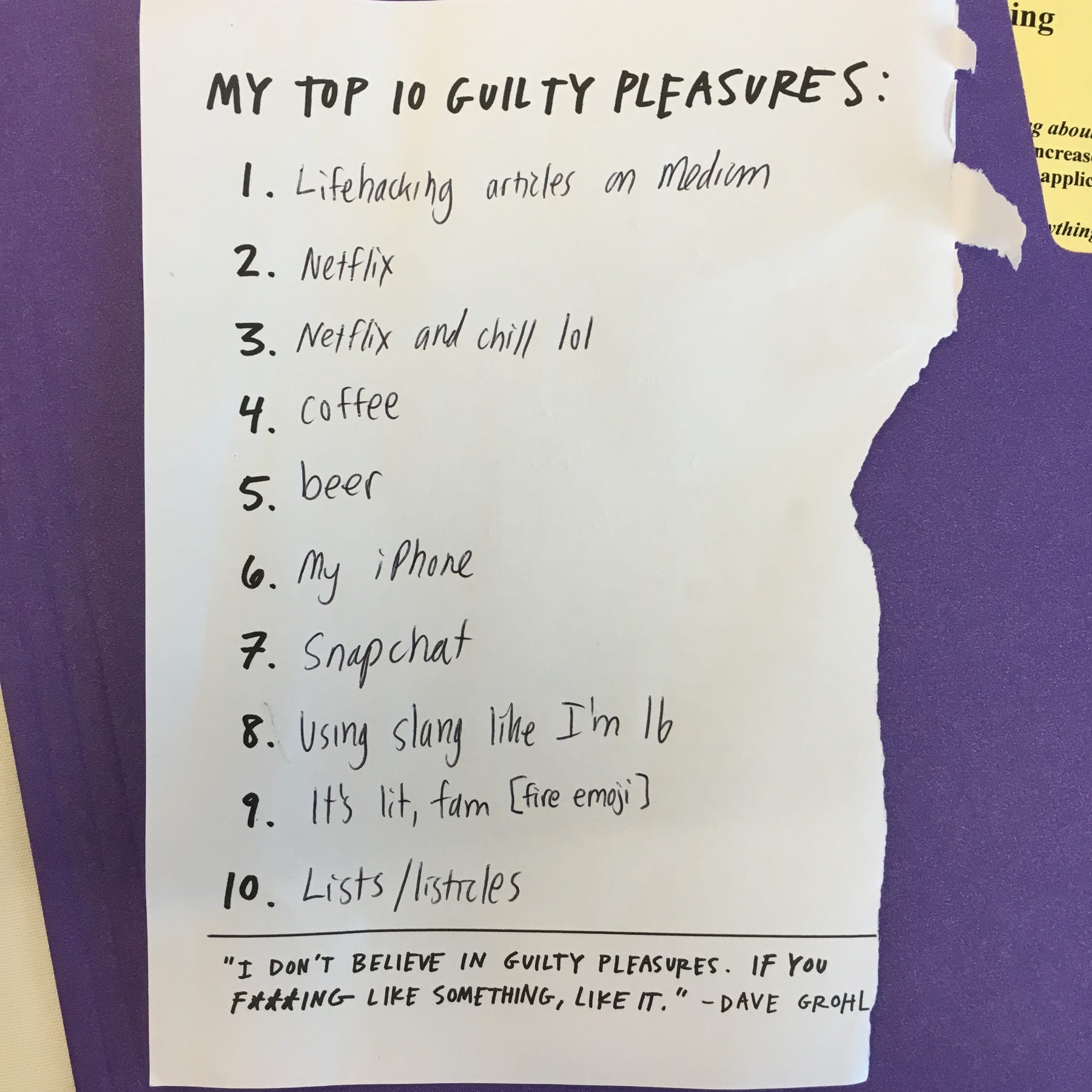 10 Guilty Pleasures I Don T Feel Guilty About By Tim Medium