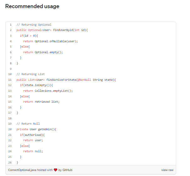 Are you correctly using Optional, Collections, and Null in your Java