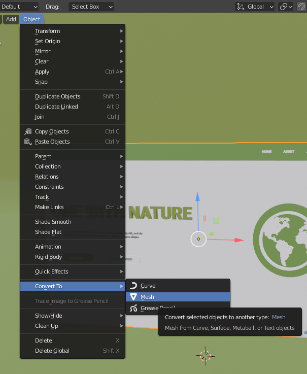 Download From 2d Svg Mockups To 3d Design In Blender Ux Planet