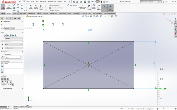Modify Your 2d Sketch Dimension Immediately With Solidworks Instant2d By N C Cadcam Systems Medium