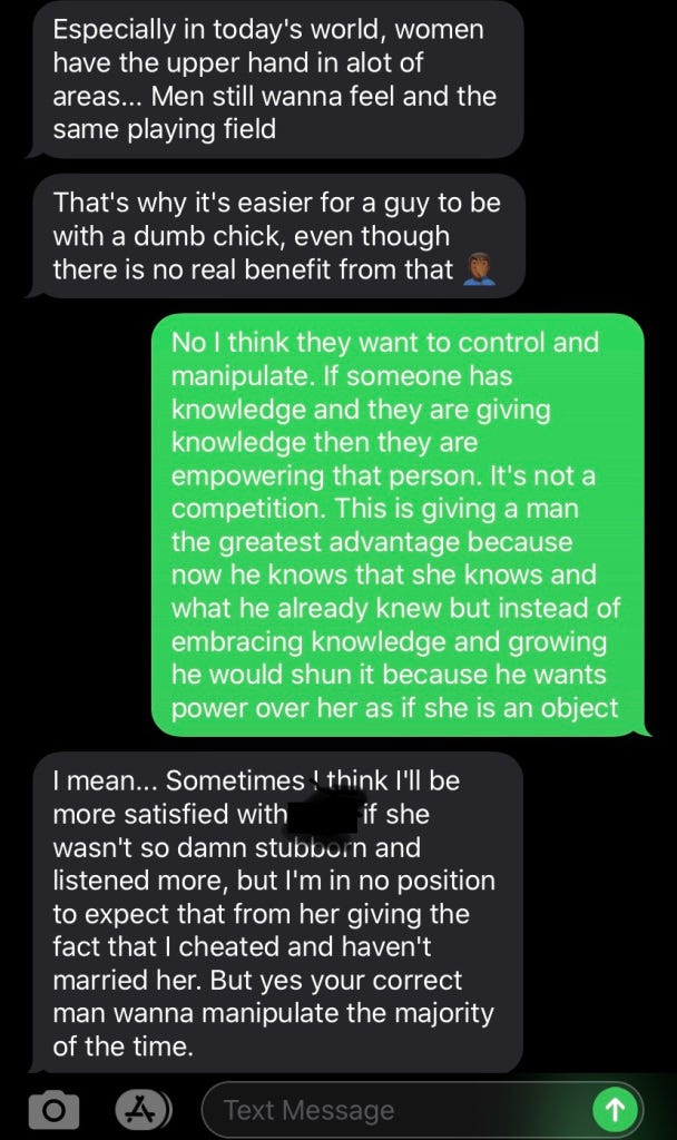 Guy says values when a you he