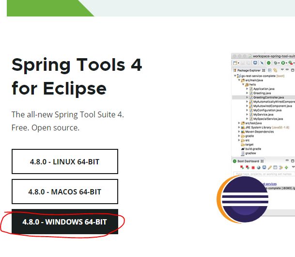 Set up Spring Boot in Window