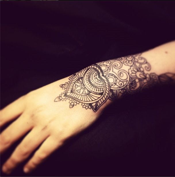 16 Magnifiques Tatouages De Mandala Poignet Femme My