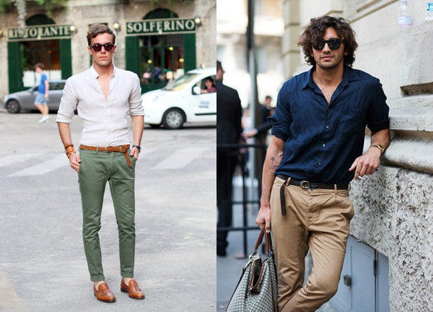 denim linen shirt
