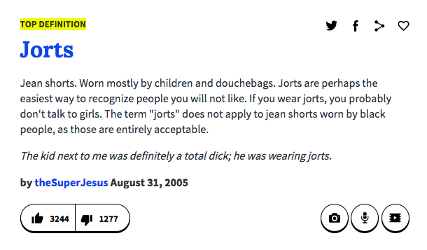 An Ode to Jorts. On the extreme, exhilarating freedom of… | by Alana Hope  Levinson | ⓐⓛⓐⓝⓐ ⓩⓘⓝⓔ | Medium