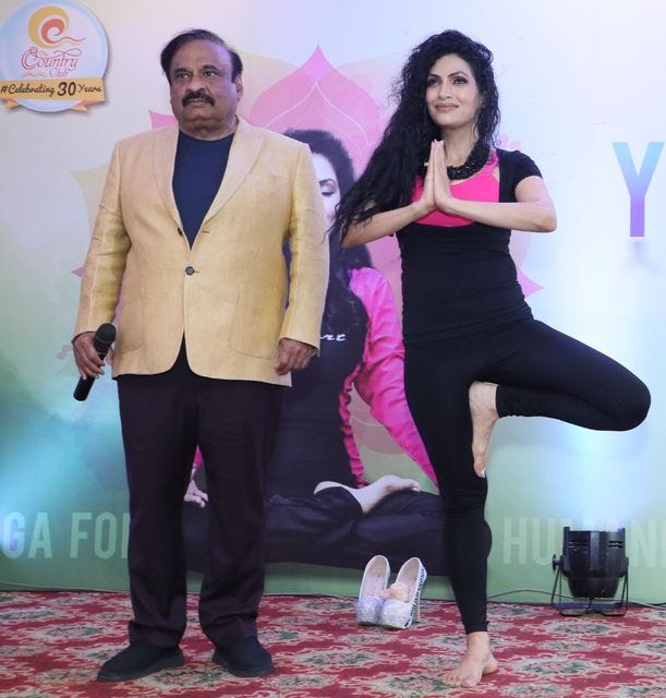 Country Club to celebrate “International Yoga Day” for their members across the globe