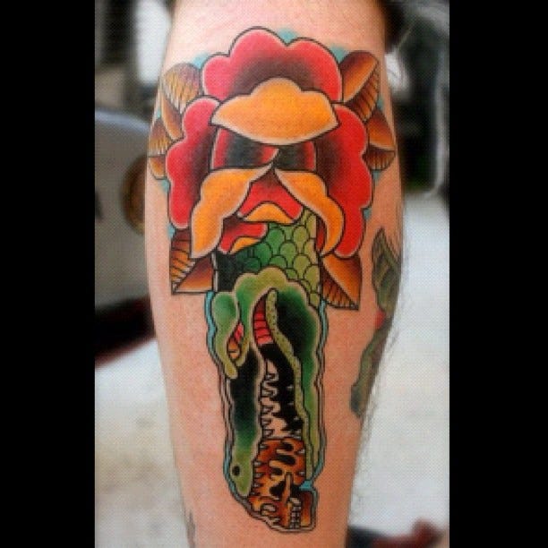 Plus De 35 Superbes Tatouages De Crocodiles Et Dalligators