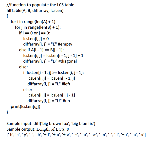 Simple Diff Utility using Dynamic Programming | by Syeda Arzoo Irshad ...