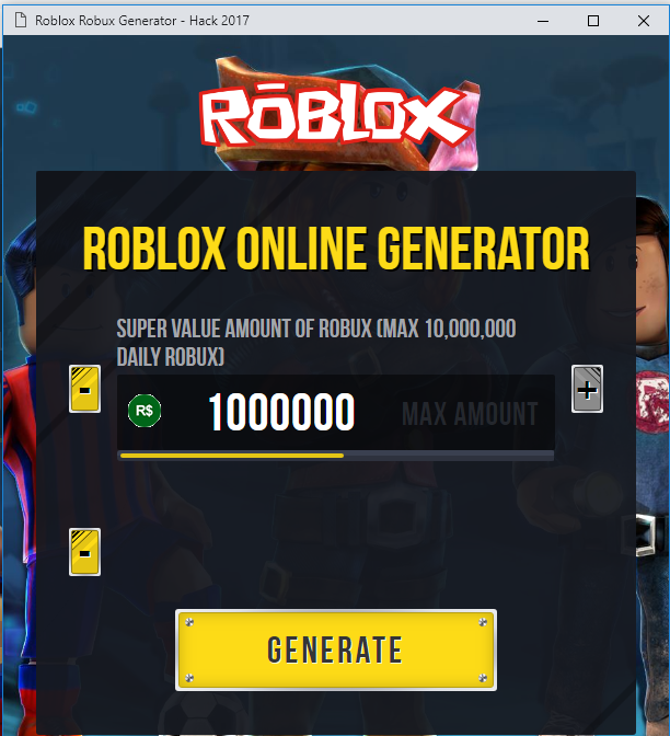 Roblox Robux Generator Get Unlimited Free Robux Roblox Cheats - robux hack 2017 roblox hack accounts roblox hack tool