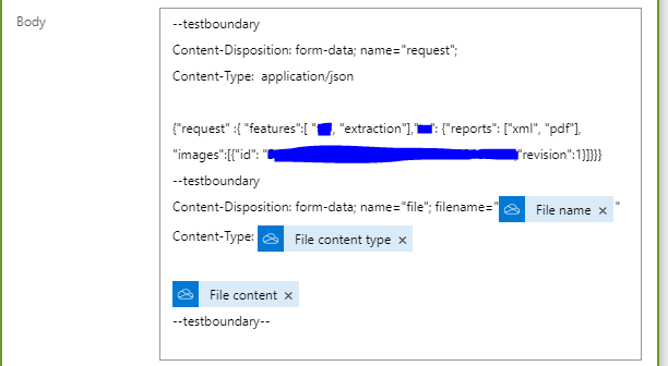 Post Multipart/Form-data using Azure Logic Apps | Medium