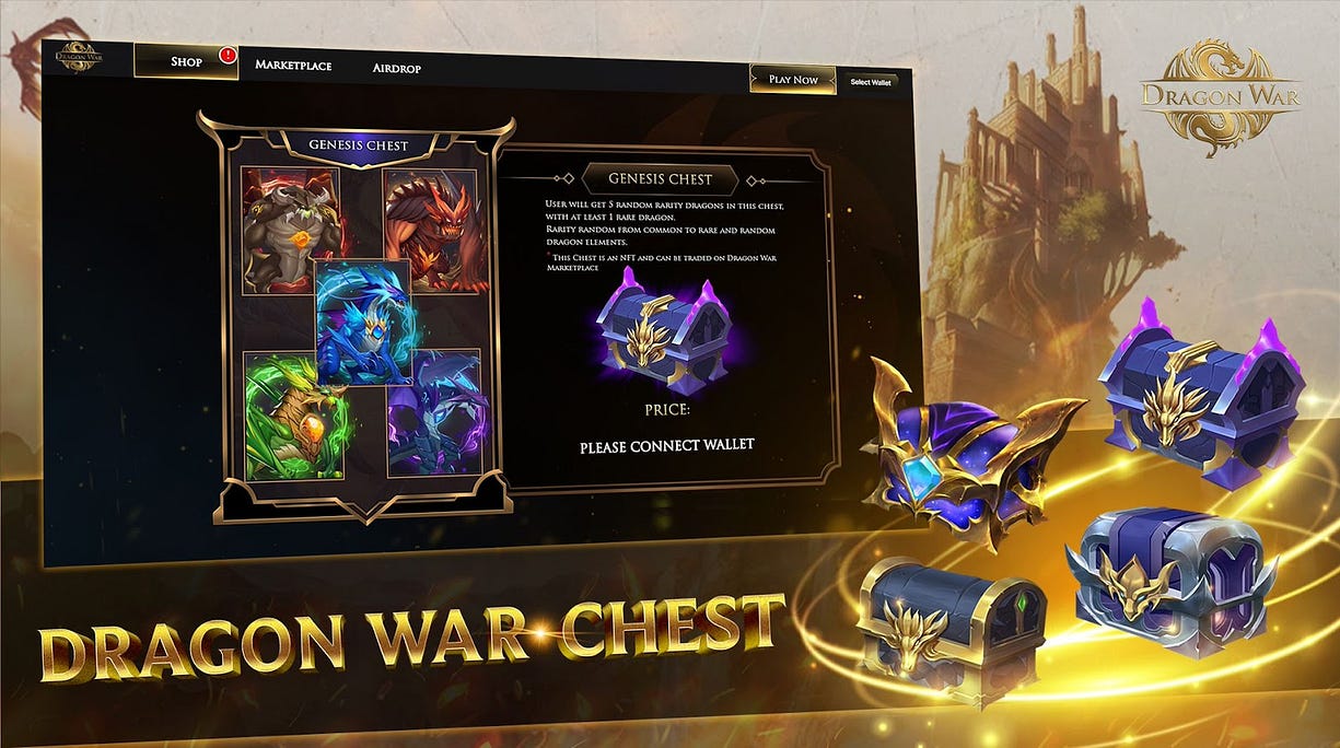 <strong>Find out all chests at Dragon War</strong>