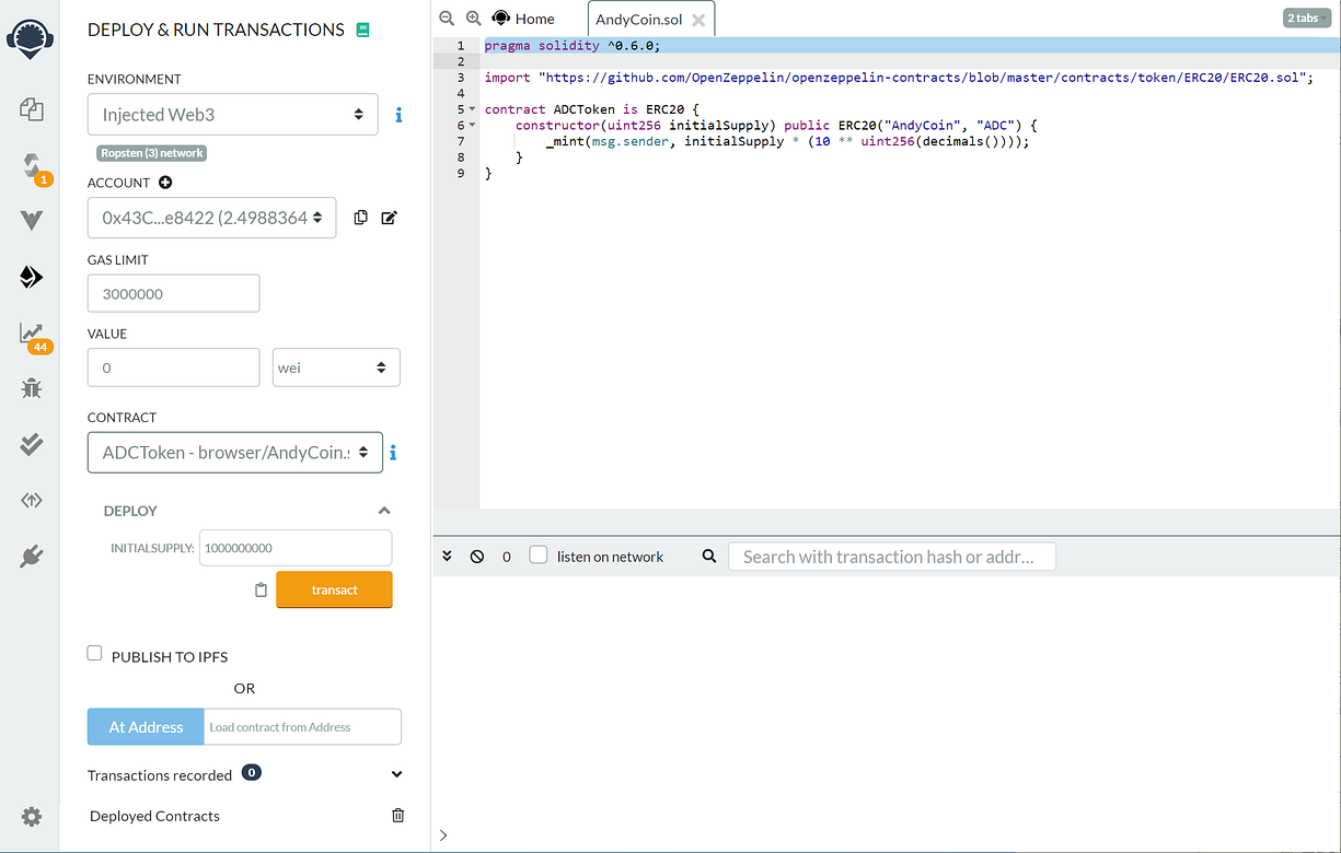 七行代碼發行 Token 一圓曾經的ICO美夢 七行代碼發行 Token 一圓曾經的ICO美夢