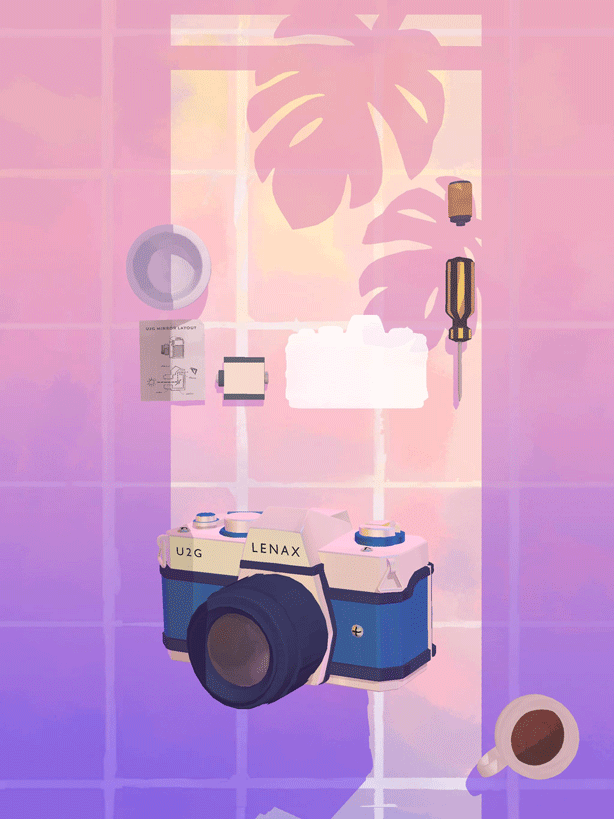 View Monument Valley Game Gif PNG