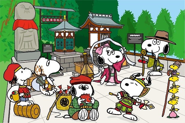 Xovr 跨界潮 Snoopy In 銀座18 和風史努比限時登場 By Xovr Xovr 跨界塗鴉 Medium