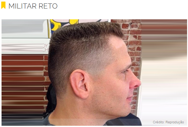 cabelo padrão militar