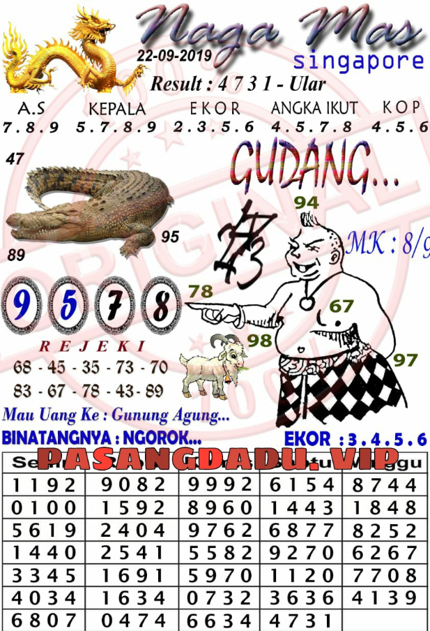 Terbaru 27+ Gambar 3d Sgp Gani Gambar