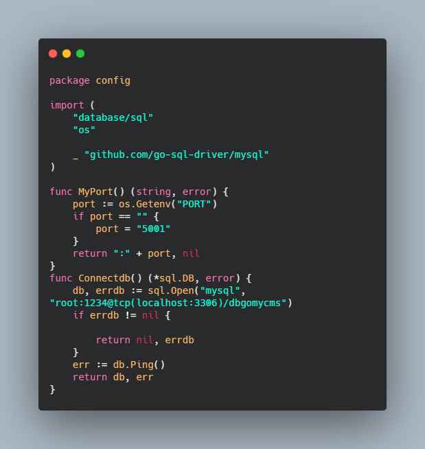 [Golang] How To Create API With Golang (GIN) And MySQL- Part 1 | by ...