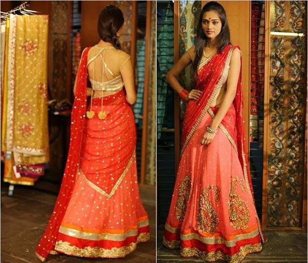 10 Ways To Drape Your Dupatta Weddingz In Medium