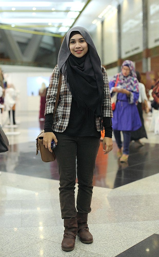 Ootd Hijab Celana Jeans