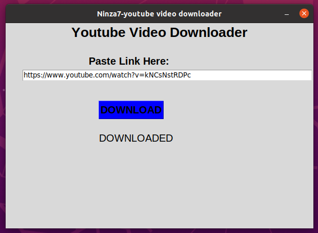 YouTube Video Downloader using Python and Tkinter | by Rohit Kumar ...