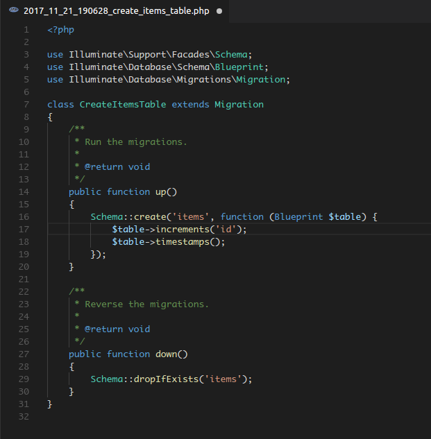 Laravel 5: มาใช้ Migration, Models, Factory and Seeding  