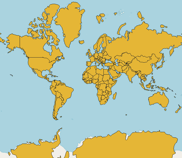 Mapa temático de población por país en QGIS | by GEOScéntricos | Medium