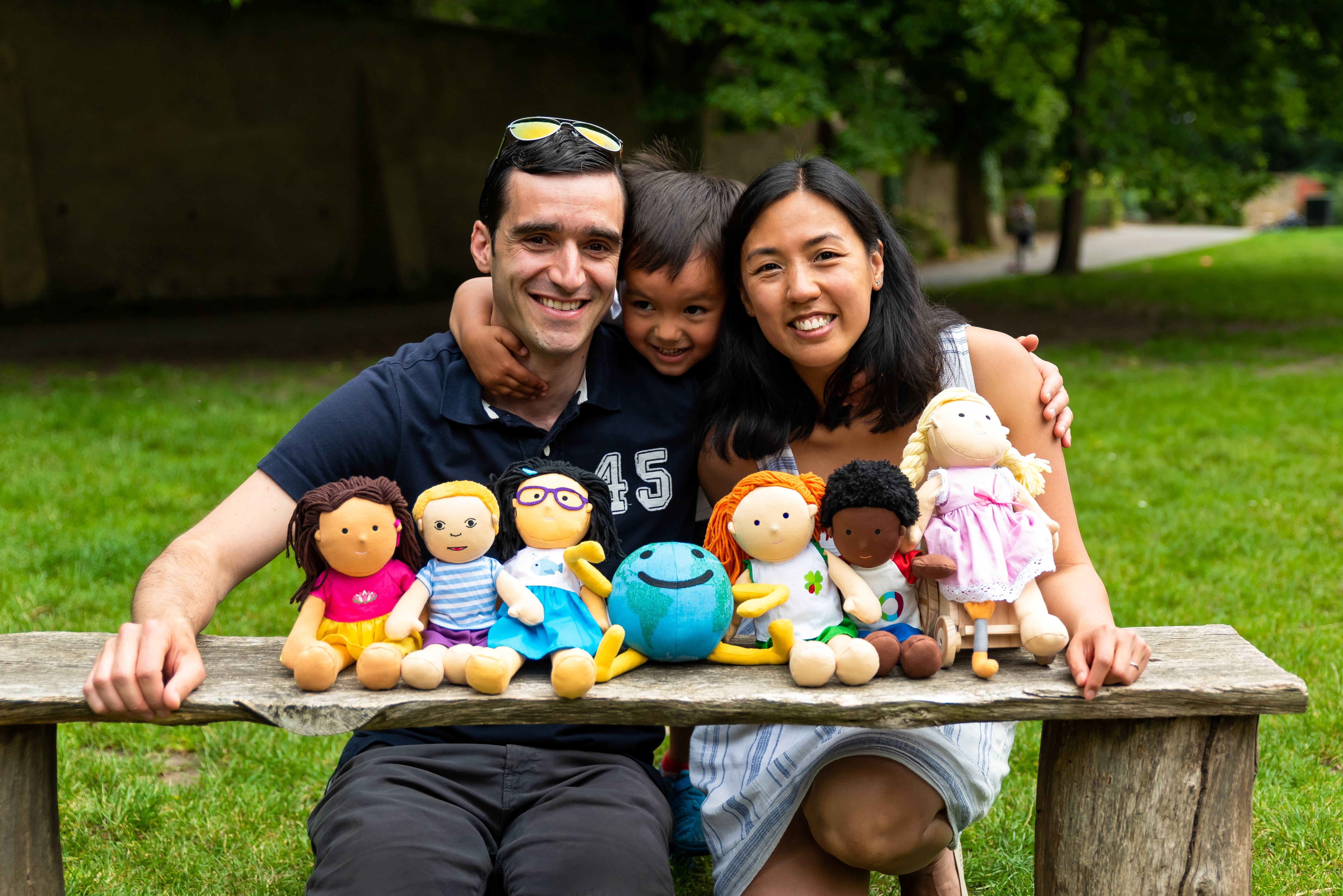 multicultural soft dolls