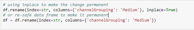 Renaming Columns in Pandas. Pandas is a Python package providing… | by ...