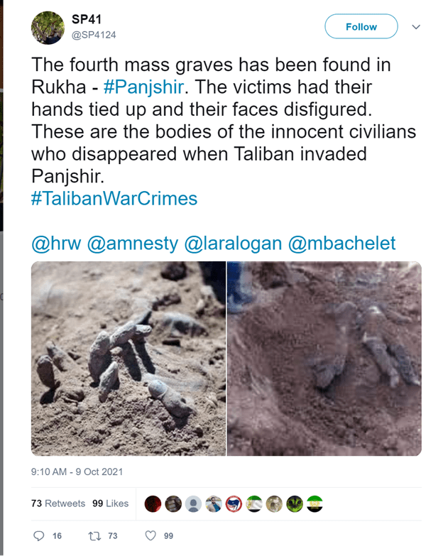 Fact Check - Do These Images Show Mass Graves From a Taliban Invasion ...