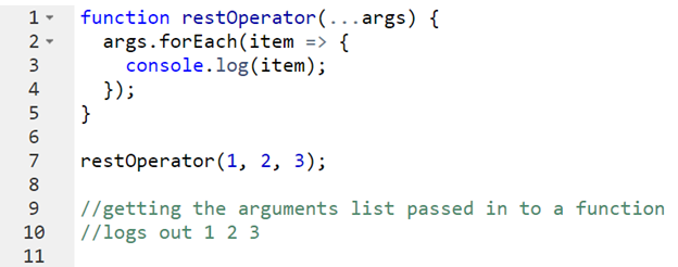 Spread versus Rest Operator. While working with JavaScript, you may ...